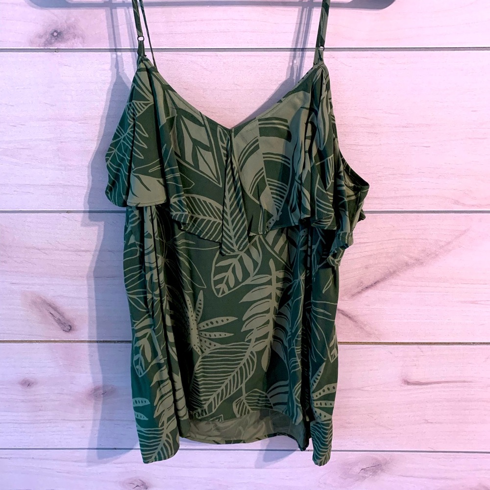 Women’s Tank Top, Green, Size M - Picture 1 of 4